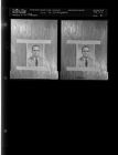 Man re-photographed (2 Negatives) October 14-16, 1959 [Sleeve 41, Folder a, Box 19]